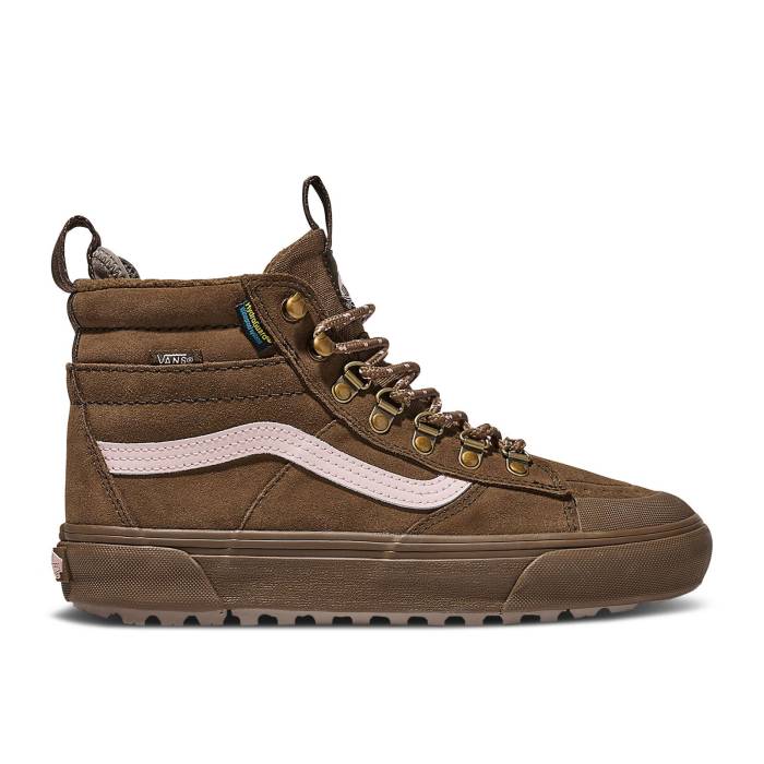 ヴァンズ Vans 【 Sk8-Hi Waterproof Mte 'Teak Brown' Men Teak Brown 】 スケートハイ メンズ チーク 茶色 ブラウン|スニケス