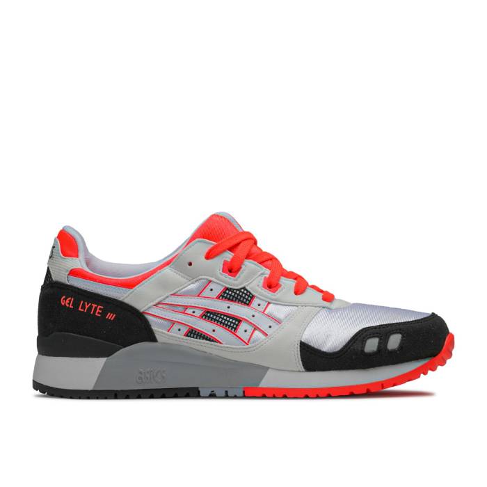 アシックス Asics 【 Gel Lyte 3 Og Retro 'Flash Coral' Men White/Flash Coral 】 レトロ メンズ 白色 ホワイト