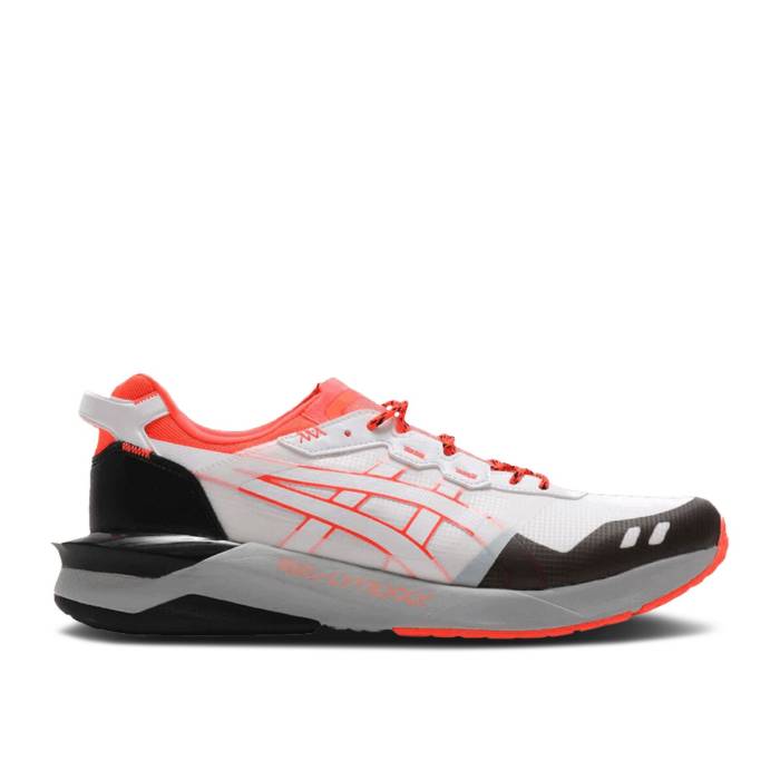 アシックス Asics 【 Gel Lyte 30 \u0027Flash Coral\u0027 Men White/Flash Coral 】 メンズ 白いこと 白いこと