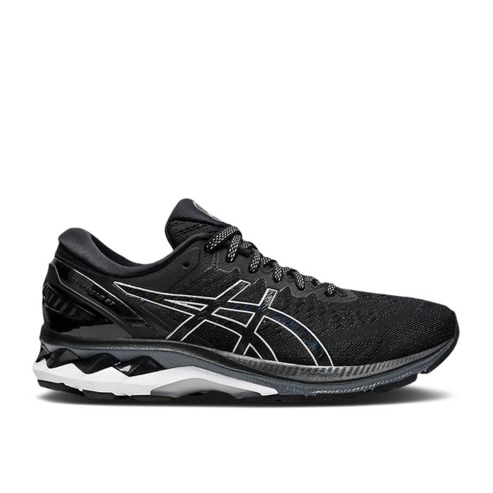 アシックス Asics 【 Wmns Gel Kayano 27 \u0027Black Silver\u0027 Women Black/Pure Silver 】 レディース 黒いこと 黒いこと 純然たる Silver しろがね色・しろがね色