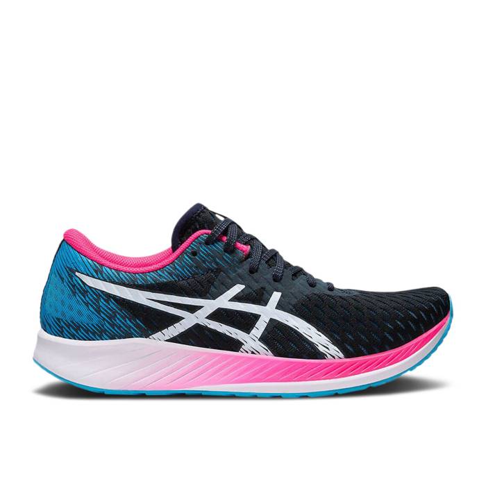 アシックス Asics 【 Wmns Hyper Speed \u0027French Blue Black\u0027 Women French Blue/White 】 Speed す早さ 青み 青色 レディース 青み 青色 白いこと 白いこと