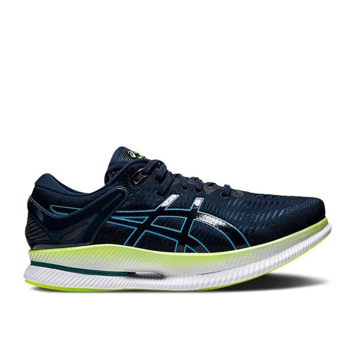 アシックス Asics 【 Metaride French Blue Aqua Men French Blue/Digital Aqua 】 青色 ブルー メンズ 青色 ブルー アクア