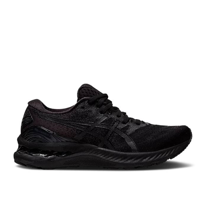 アシックス Asics 【 Wmns Gel Nimbus 23 Wide \u0027Black\u0027 Women Black/Black 】 レディース 黒いこと 黒いこと