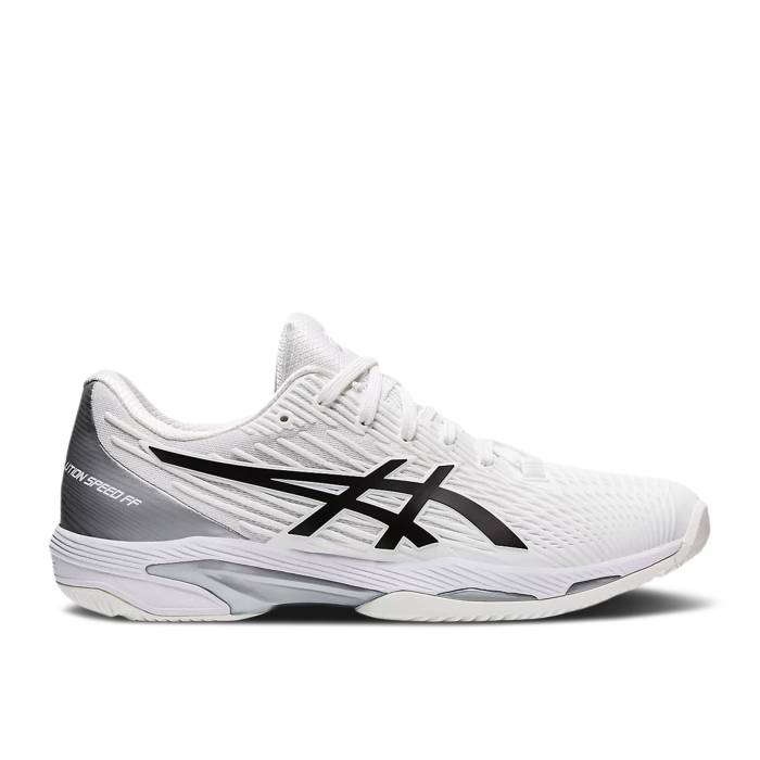 アシックス Asics 【 Solution Speed Ff 2 White Black Men White/Black 】 Speed スピード メンズ 白色 ホワイト 黒色 ブラック