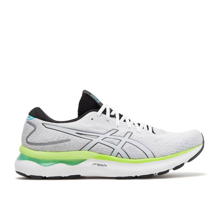 アシックス Asics 【 Gel Nimbus 24 'White Black' Men White/Black 】 メンズ 白色 ホワイト 黒色 ブラック