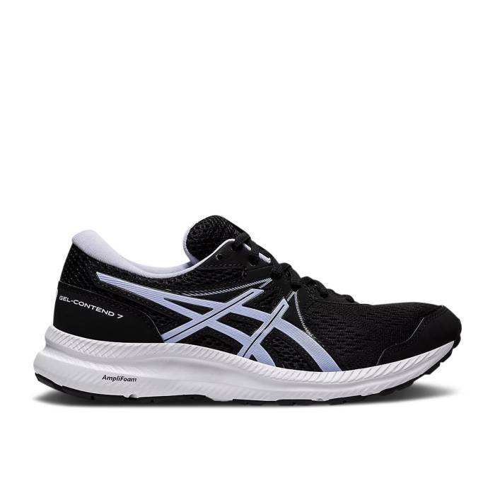 アシックス Asics 【 Wmns Gel Contend 7 'Black Lilac Opal' Women Black/Lilac Opal 】 レディース 黒色 ブラック