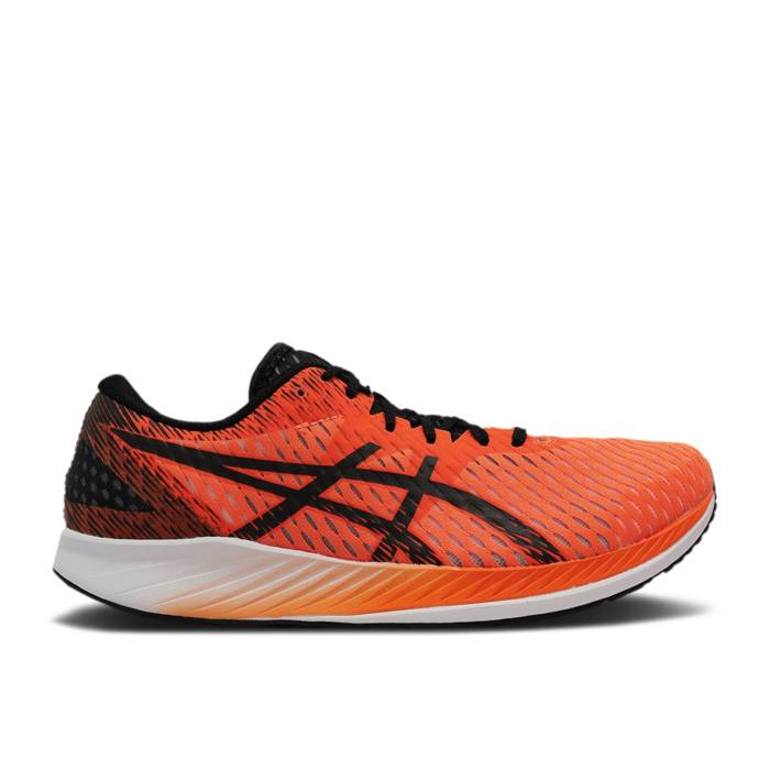 アシックス Asics 【 Hyper Speed 2E Wide 'Shocking Orange' Men Shocking Orange/Black 】 Speed スピード メンズ orange 橙・オレンジ 黒色 ブラック｜スニケス