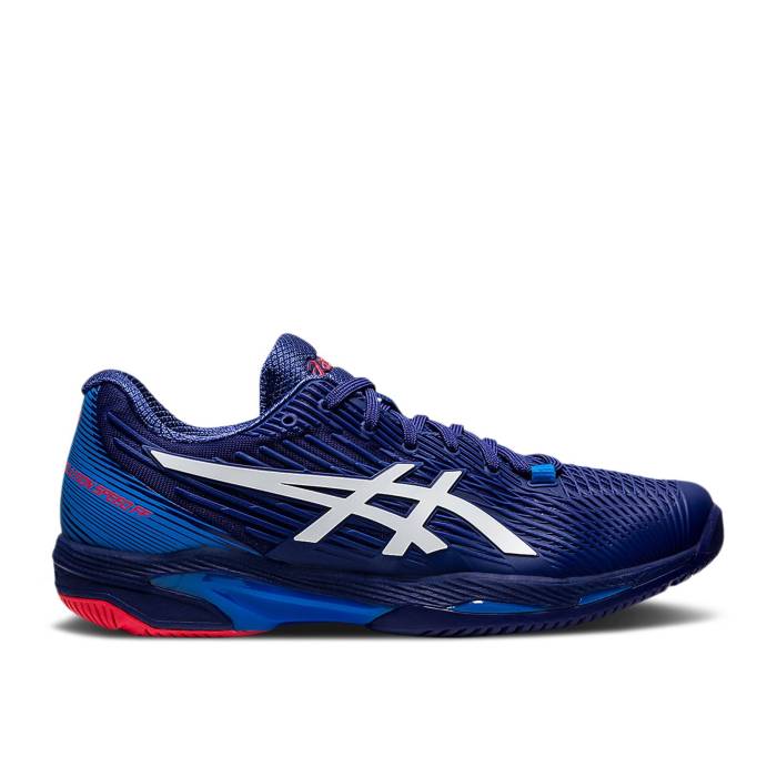 アシックス Asics 【 Solution Speed Ff 2 Dive Blue Men Dive Blue/White 】 Speed スピード メンズ 青色 ブルー 白色 ホワイト