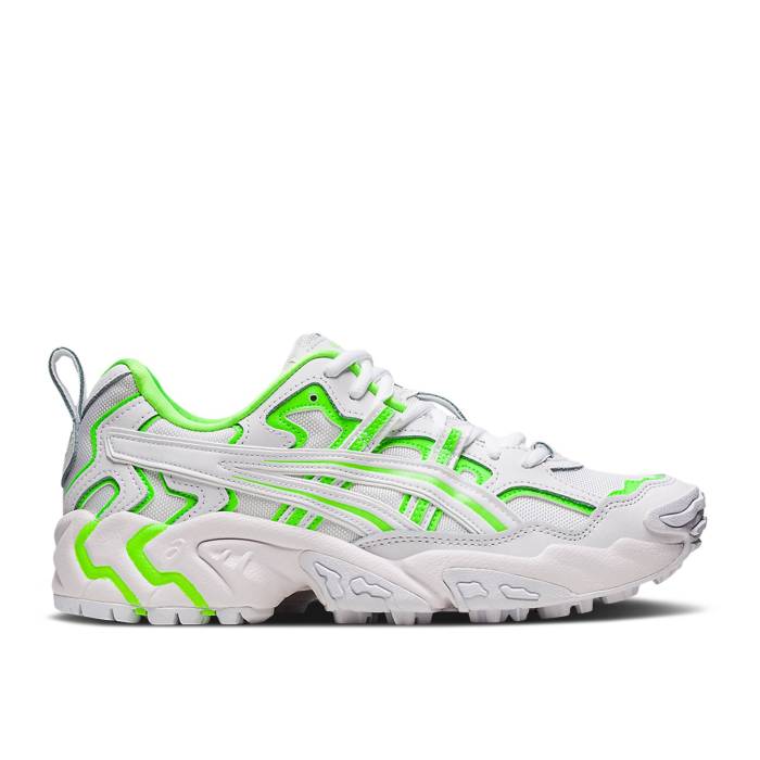 アシックス Asics 【 Gel Nandi \u0027White Green\u0027 Men White/Green 】 メンズ 白いこと 白いこと green 緑・緑であること