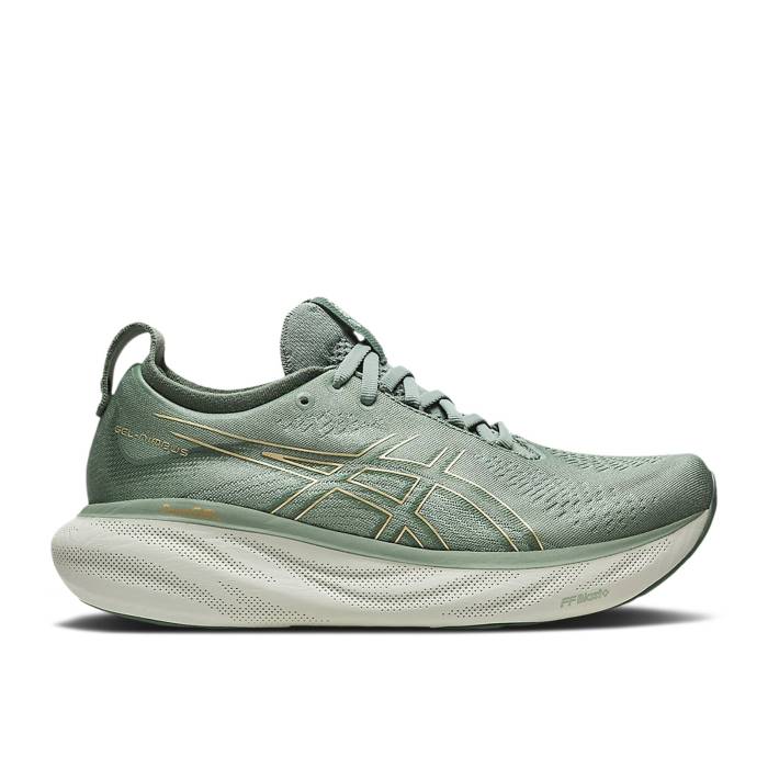 アシックス Asics 【 Wmns Gel Nimbus 25 \u0027Slate Grey Champagne\u0027 Women Slate Grey/Champagne 】 薄墨色 薄墨色 レディース 薄墨色 薄墨色