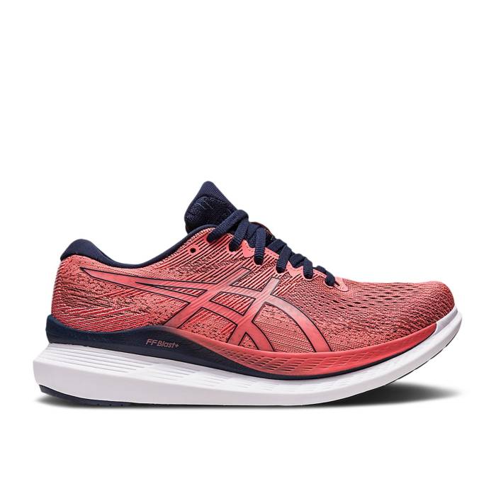 アシックス Asics 【 Wmns Glideride 3 Wide 'Papaya Midnight' Women Papaya/Midnight 】 レディース