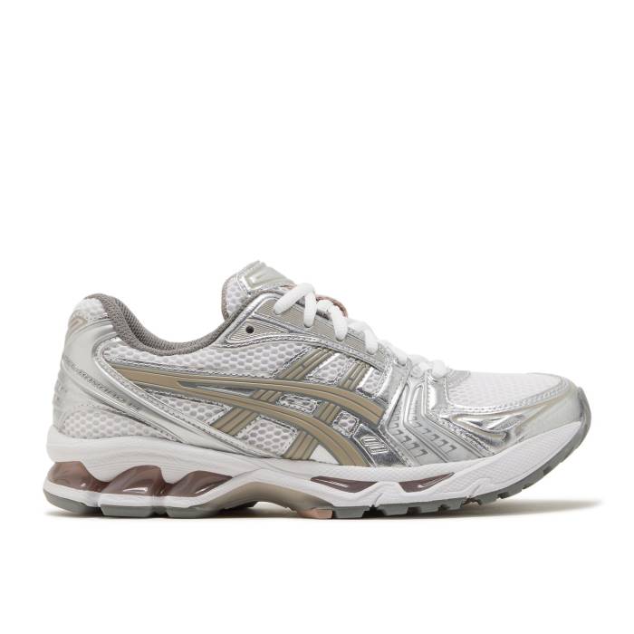 アシックス Asics 【 Wmns Gel Kayano 14 \u0027White Moonrock\u0027 Women White/Moonrock 】 レディース 白いこと 白いこと