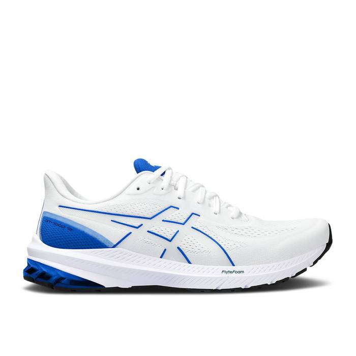 アシックス Asics 【 Gt 1000 12 'White Illusion Blue' Men White/Illusion Blue 】 メンズ 白色 ホワイト 青色 ブルー|スニケス