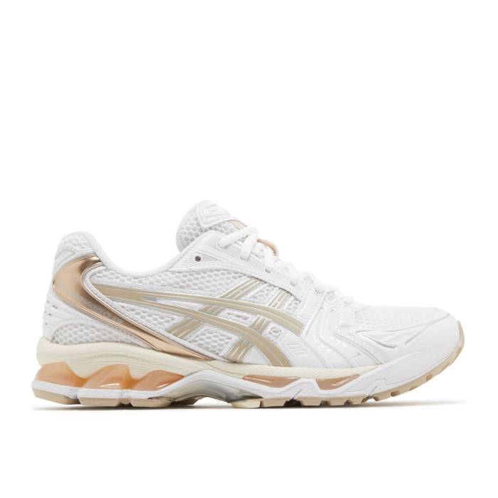 アシックス Asics 【 Wmns Gel Kayano 14 \u0027Simply Taupe\u0027 Women White/Simply Taupe 】 レディース 白いこと 白いこと
