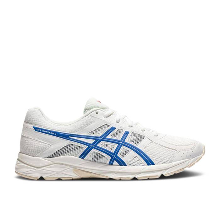 アシックス Asics 【 Gel Contend 4 \u0027White Blue\u0027 Men 】 メンズ