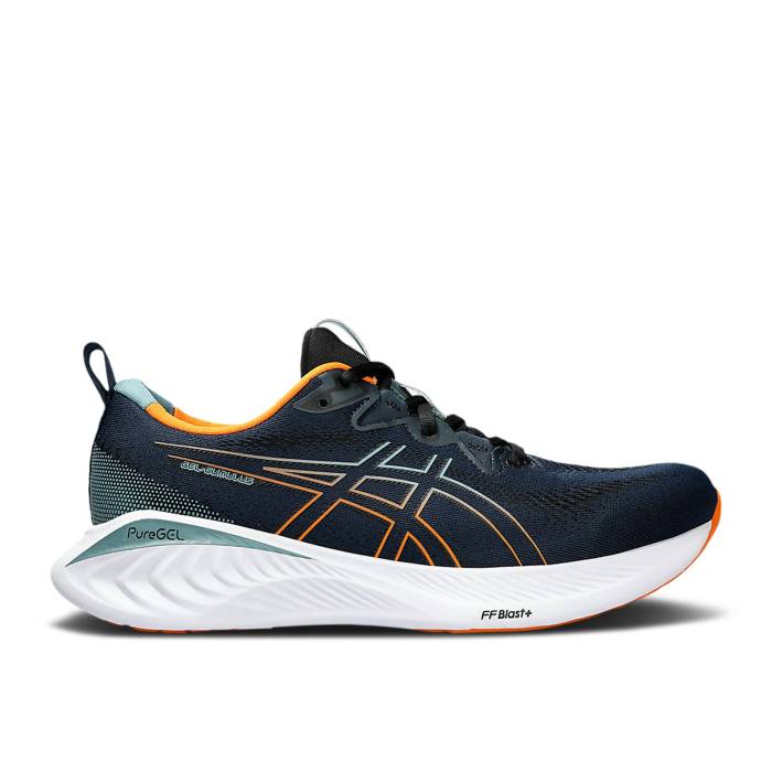 アシックス Asics 【 Gel Cumulus 25 'French Blue Bright Orange' Men French Blue/Bright Orange 】 青色 ブルー メンズ 青色 ブルー orange 橙・オレンジ|スニケス