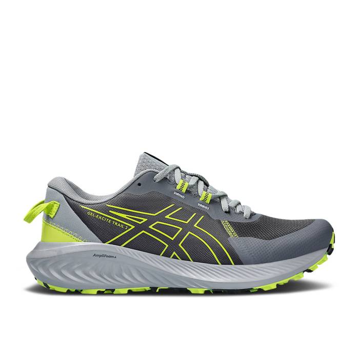 アシックス Asics 【 Gel Excite Trail 2 'Carrier Grey Neon Lime' Men Carrier Grey/Neon Lime 】 灰色 グレー メンズ 灰色 グレー ライム|スニケス
