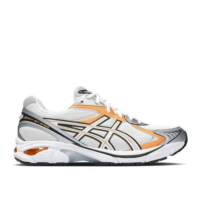 アシックス Asics 【 Gt 2160 \u0027White Orange Lily\u0027 Men White/Orange Lily 】 orange 橙・オレンジ色 メンズ 白いこと 白いこと orange 橙・オレンジ色 靴-メンズ靴