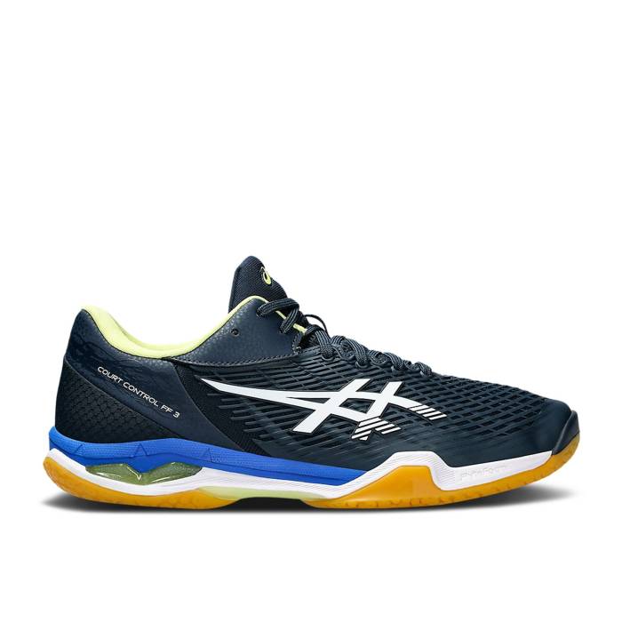 アシックス Asics 【 Court Control Ff 3 'French Blue White' Men French Blue/White 】 コート 青色 ブルー メンズ 青色 ブルー 白色 ホワイト|スニケス