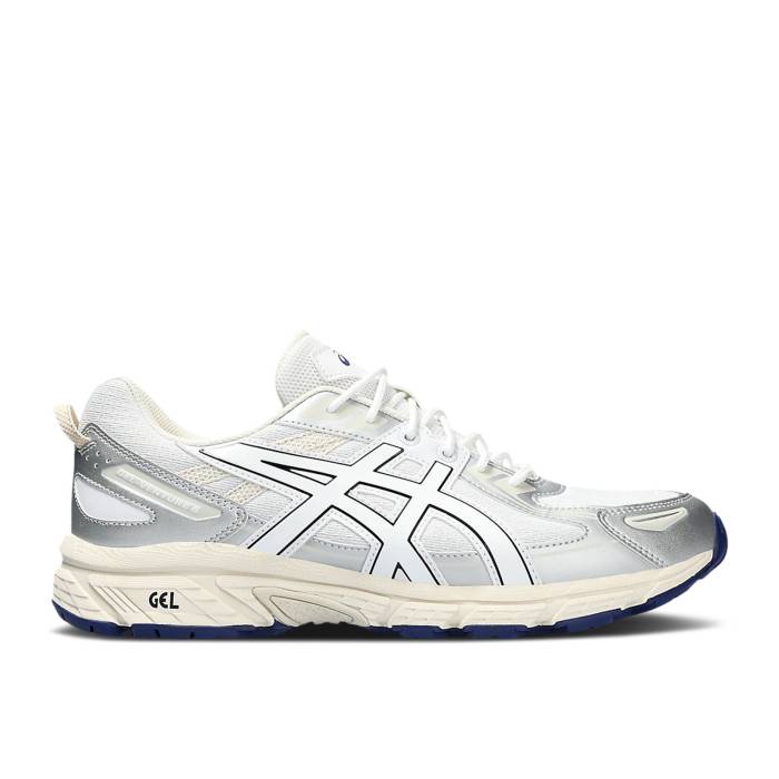 アシックス Asics 【 Gel Venture 6 'White Silver Navy' Men White/White 】 Silver 銀色・シルバー メンズ 白色 ホワイト｜スニケス 59,520円