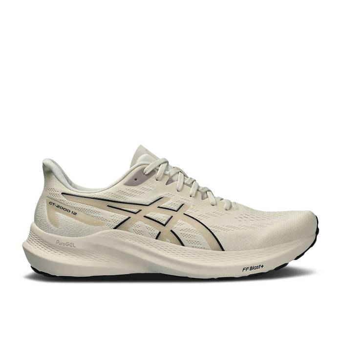 アシックス Asics 【 Gt 2000 12 Oatmeal Men Oatmeal/Black 】 メンズ 黒色 ブラック