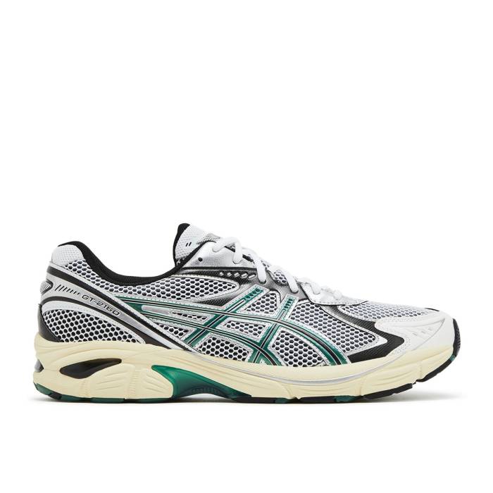 アシックス Asics 【 Gt 2160 \u0027White Jasper Green\u0027 Men White/Jasper Green 】 メンズ 白いこと 白いこと green 緑・緑であること
