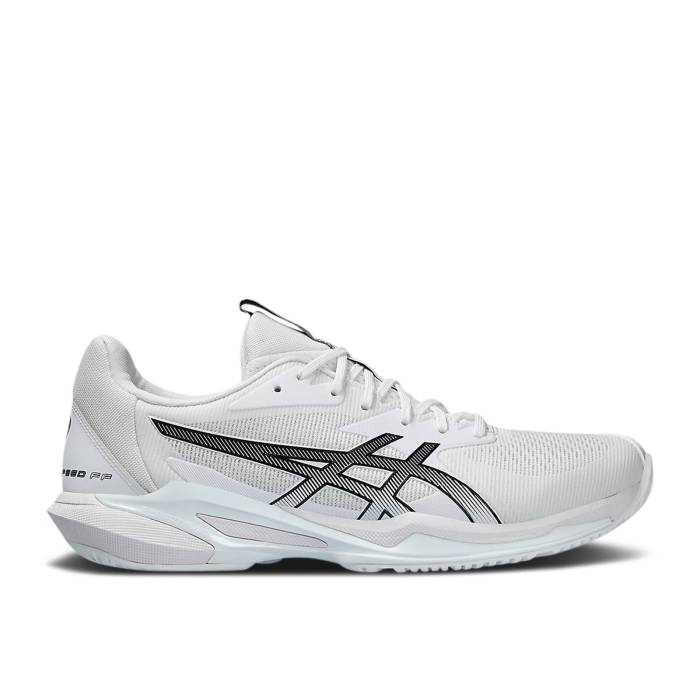 アシックス Asics 【 Solution Speed Ff 3 'White Black' Men White/Black 】 Speed スピード メンズ 白色 ホワイト 黒色 ブラック｜スニケス