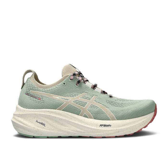 アシックス Asics 【 Wmns Gel Nimbus 26 Tr \u0027Nature Bathing - Rose Rougue\u0027 Women Nature Bathing/Rose Rougue 】 Rose さくら色 レディース Rose さくら色