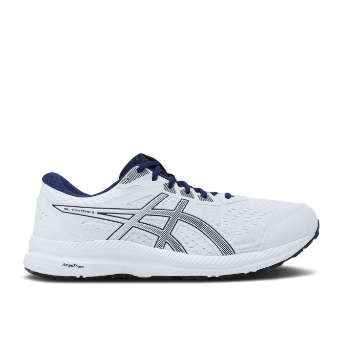 アシックス Asics 【 Gel Contend 8 'White Blue Expanse' Men White/Blue Expanse 】 青色 ブルー メンズ 白色 ホワイト 青色 ブルー