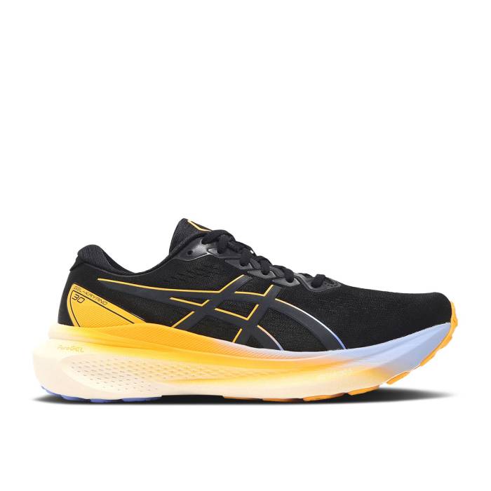 アシックス Asics 【 Gel Kayano 30 Lite-Show Black Yellow Men Black/Black 】 メンズ 黒色 ブラック