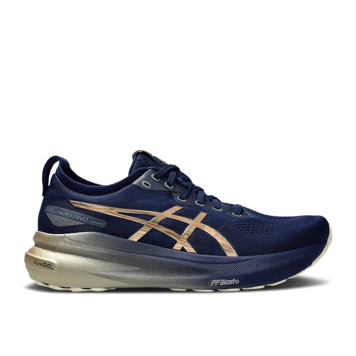 アシックス Asics 【 Gel Kayano 31 Platinum \u0027Blue Expanse Champagne\u0027 Men Blue Expanse/Champagne 】 Platinum プラチナム メンズ 青味 青味