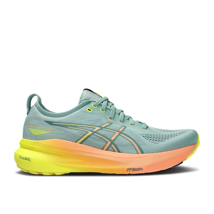 アシックス Asics 【 Gel Kayano 31 Paris Men Light Celadon/Safety Yellow 】 メンズ yellow 黄色・イエロー