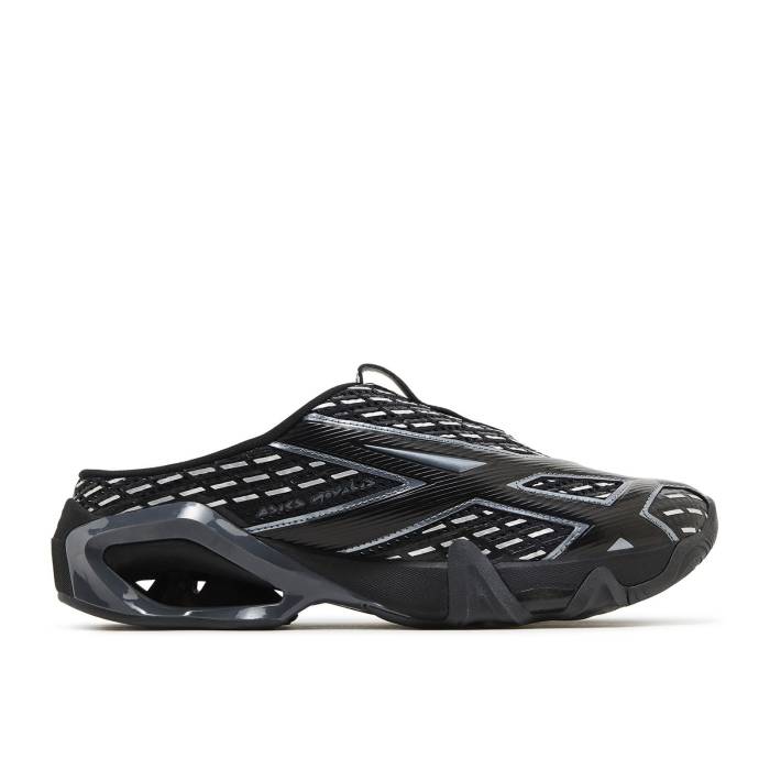 アシックス Asics 【 Kiko Kostadinov X Novalis Gel Styrax \u0027Obsidian Black\u0027 Men Obsidian Black/Pure Silver 】 メンズ 黒いこと 黒いこと 純然たる Silver しろがね色・しろがね色
