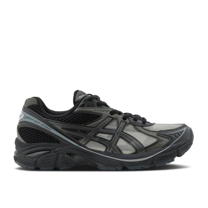 アシックス Asics 【 Above The Clouds X Gt 2160 \u0027Black\u0027 Men Black/Gunmetal 】 メンズ 黒いこと 黒いこと