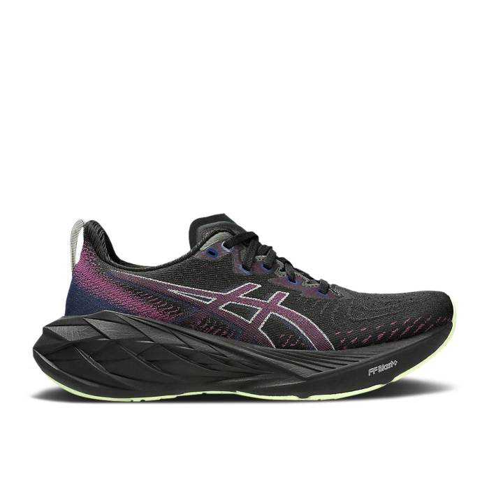 アシックス Asics 【 Wmns Novablast 4 'Black Blue Expanse' Women Black/Blue Expanse 】 青色 ブルー レディース 黒色 ブラック 青色 ブルー
