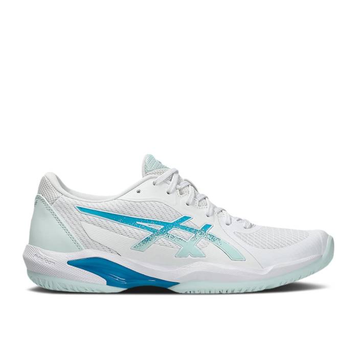 アシックス Asics 【 Wmns Solution Swift Ff 2 \u0027White Soothing Sea\u0027 Women White/Soothing Sea 】 Swift レディース 白いこと 白いこと