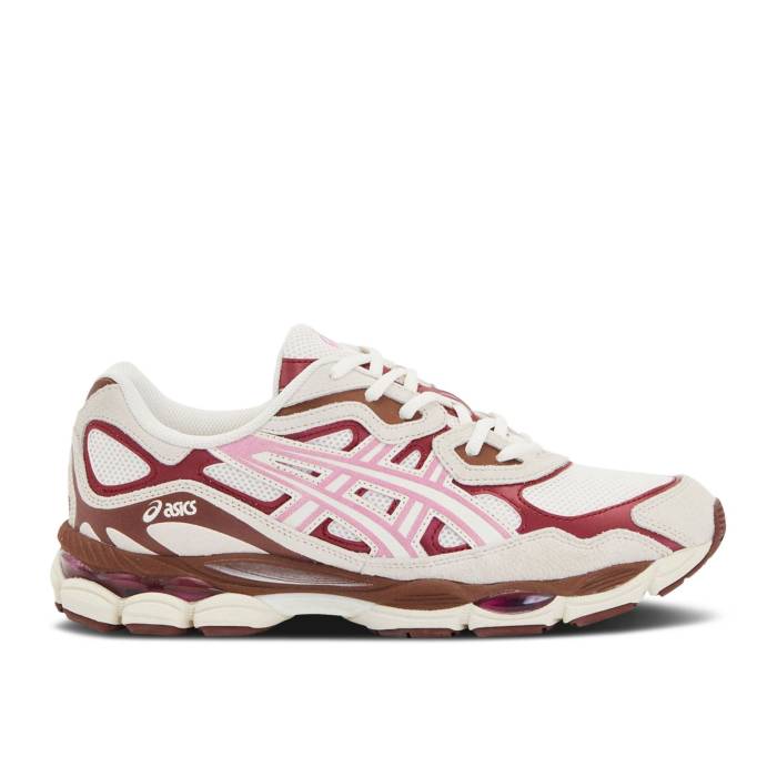 アシックス Asics 【 Gel Nyc \u0027Cream Sweet Pink\u0027 Men Cream/Sweet Pink 】 メンズ 皮膚軟化剤 pink サクラ色