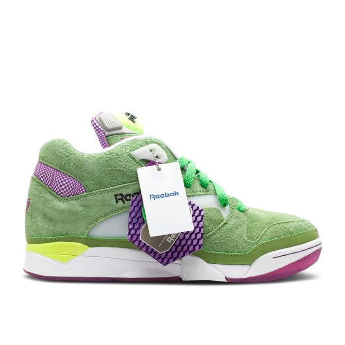 リーボック Reebok 【 Court Victory Pump Uni 'Packers Wimbledon' Men Green/White/Aubergine/Citron 】 コート Victory ビクトリー ポンプ メンズ green 緑・グリーン 白色 ホワイト