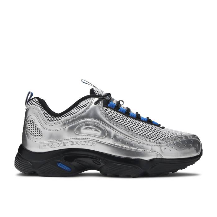 リーボック Reebok 【 Blackeyepatch X Daytona Dmx Ii \u0027Metallic Silver\u0027 Men Black/Vita Blue/Silver Metallic 】 メンズ 黒いこと 黒いこと 青み 青色 Silver しろがね色・しろがね色