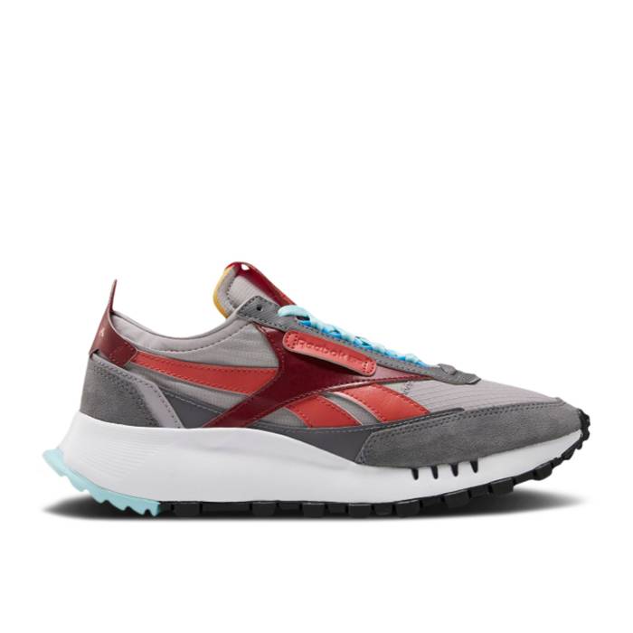 リーボック Reebok 【 Wmns Classic Leather Legacy 'Shark Burgundy' Women Shark/Collegiate Burgundy/Black 】 クラシック レザー legacy レガシー レディース シャーク ワイン色・バーガンディー 黒色 ブラック