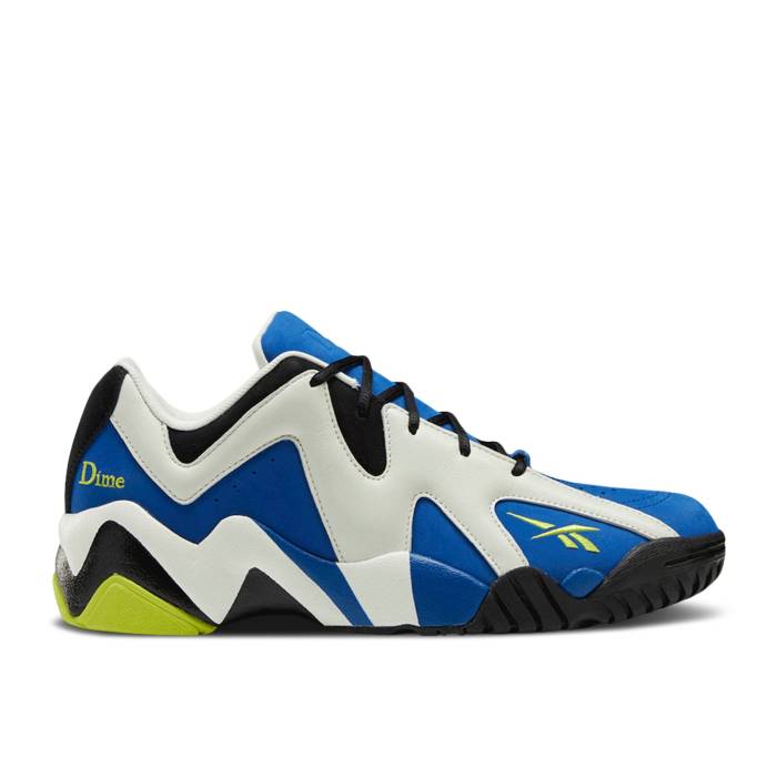 リーボック Reebok 【 Dime X Kamikaze 2 Low \u0027Chalk Royal\u0027 Men Royal/Chalk/Black/Sonic Green 】 カミカゼ メンズ 黒いこと 黒いこと green 緑・緑であること