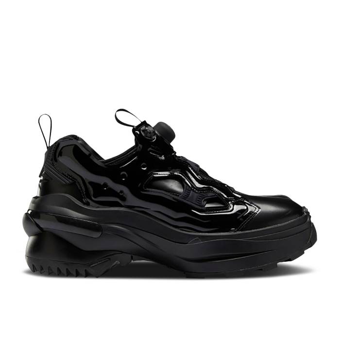 リーボック Reebok 【 Maison Margiela X Tabi Instapump Fury Oxford Black Men Black/True Grey 8/Black 】 オックスフォード メンズ 黒色 ブラック 灰色 グレー