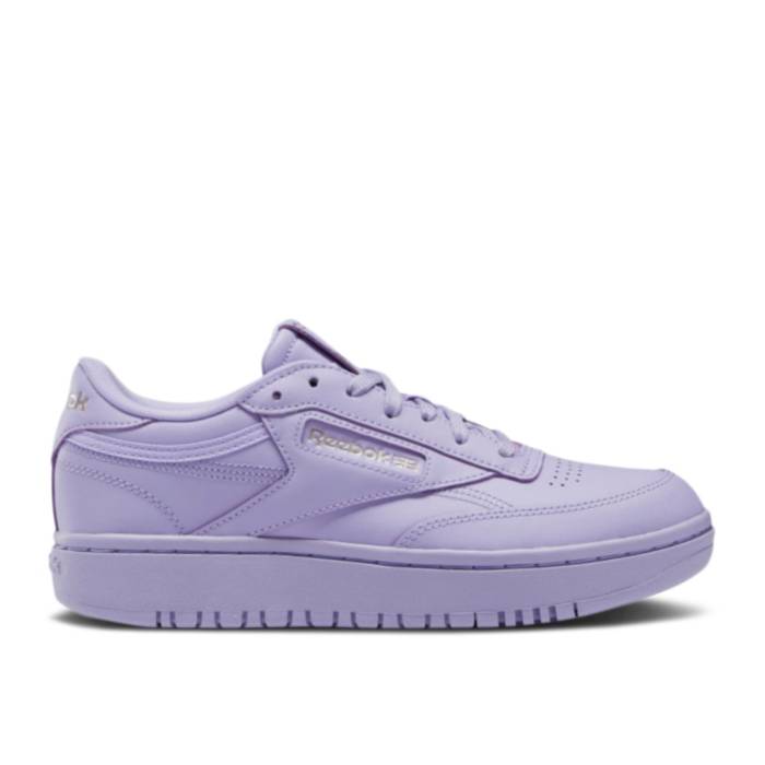 リーボック Reebok 【 Cardi B X Wmns Coated Club C Double \u0027Crisp Purple\u0027 Women Crisp Purple/Crisp Purple/Quartz Metallic 】 野球クラブ レディース Purple 紫・パープル