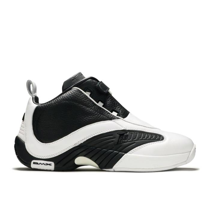 リーボック Reebok 【 Answer 4 \u0027White Black\u0027 Men White/Black/Silver Metallic 】 受け答え メンズ 白いこと 白いこと 黒いこと 黒いこと Silver しろがね色・しろがね色