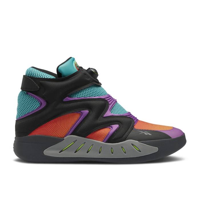 リーボック Reebok 【 Looney Tunes X Instapump Fury Zone \u0027Marvin The Martian\u0027 Men Core Black/Utopic Teal/Purple 】 zone 地方 メンズ 中核グループ 黒いこと 黒いこと Purple 紫・パープル