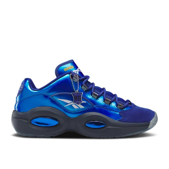リーボック Reebok 【 Panini X Question Low \u0027Rookie Signature Prizm\u0027 Men Classic Cobalt/Collegiate Navy/Footwear White 】 Question 問い合わせ メンズ 古典派音楽 紺色 米国海軍 白いこと 白いこと