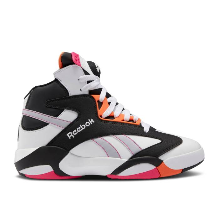 リーボック Reebok 【 Shaq Attaq 'Miami' Men Footwear White/Core Black/Cold Grey 】 シャック メンズ 白色 ホワイト コア 黒色 ブラック 灰色 グレー