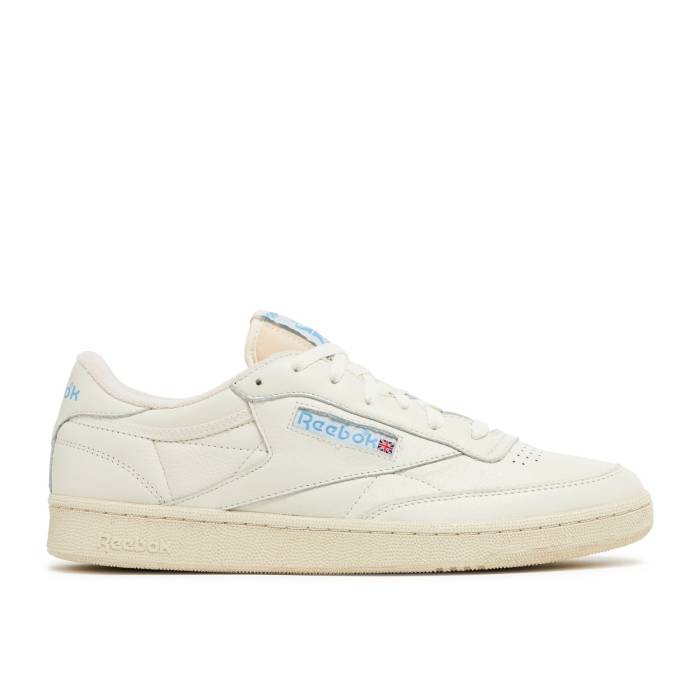 リーボック Reebok 【 Club C 85 Vintage Chalk Essential Blue Men Chalk/Alabaster/Essential Blue 】 クラブ vintage ビンテージ・ヴィンテージ メンズ 青色 ブルー