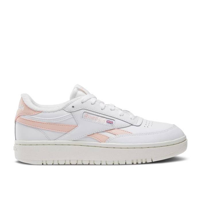 リーボック Reebok 【 Wmns Club C Revenge \u0027Chalk Possibly Pink\u0027 Women Chalk/Possibly Pink/White 】 野球クラブ レディース pink サクラ色 白いこと 白いこと