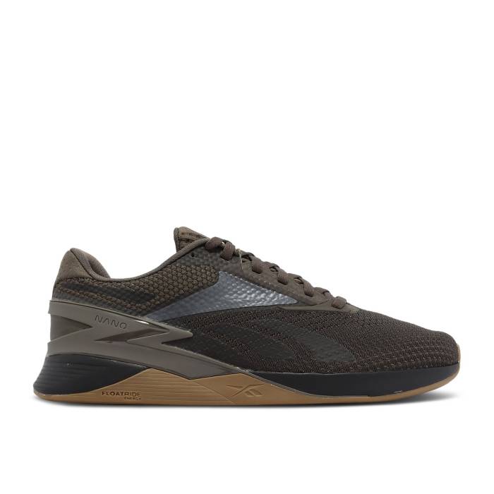 リーボック Reebok 【 Nano X3 \u0027Grout Gum\u0027 Men Grout/Core Black/Gum 】 ナノ メンズ 中核グループ 黒いこと 黒いこと